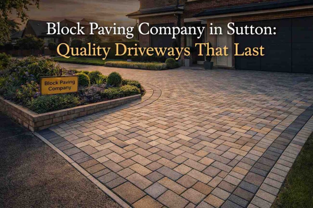 Block Paving Company in Sutton | Quality Driveways