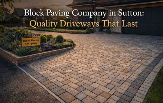 Block Paving Company in Sutton | Quality Driveways